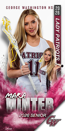 2026-GW Girls LAX-Seniors-Sandstorm-18x36-MARA