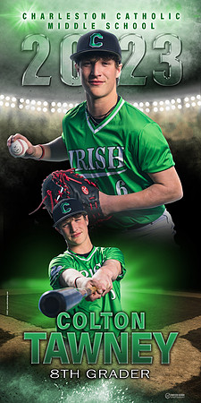 2023-No Slogans Necessary-18x36-CCMSBaseball8-Tawney