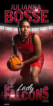 2023-Back In Black-Lady Falcons 18x36-Bosse
