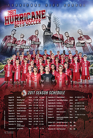 2017 Hurricane Boys Schedule-PRINT