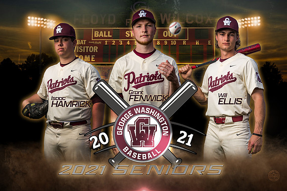 2021 GWHS Baseball-Glow Seniors