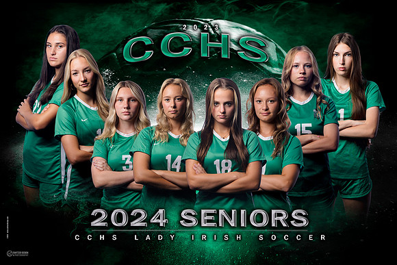 2023 Lady Irish Seniors-MVP-12x18 Soccer