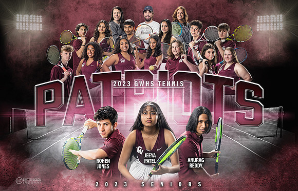2023-No Slogans-GW Tennis Senio-28x18