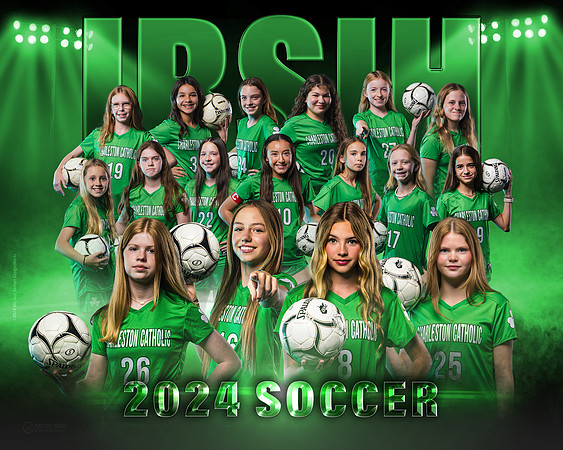 2024-Back In Black-CCMS Girls-team